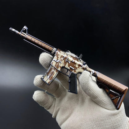 CS M4A4 Desert Storm Mini Metal Replica For Collection
