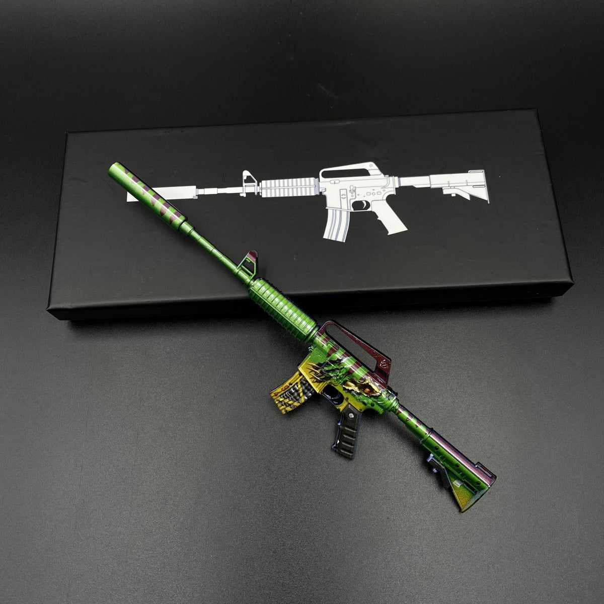 CS M4A1‑S Emphorosaur-S Metal Tiny Gun Replica for Collectible
