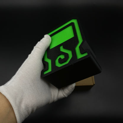 Monster Mega Potion Gamer Potion Symbol LED Night Light, 3D Printed Game Room Decor Gift