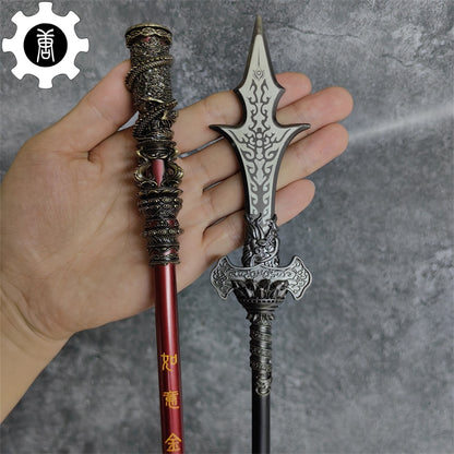 Metal Wukong Ruyi Jingu Bang & Erlang Shen YangIjan Trident