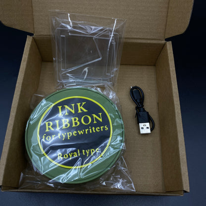 RE Ink Ribbon Speaker Replica Prop, 3D Printed Horror Game Fan Art Desktop Decor, Collectible Gaming Ornament Gift