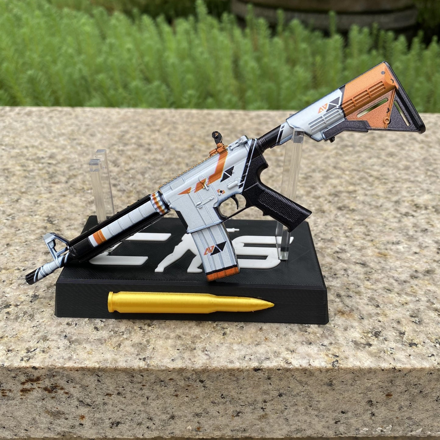 CS M4A4 Asiimov Mini Metal Replica For Collection