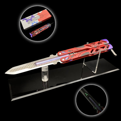 Best Quality Game Butterfly Knife IRL Game Balisong For Collection