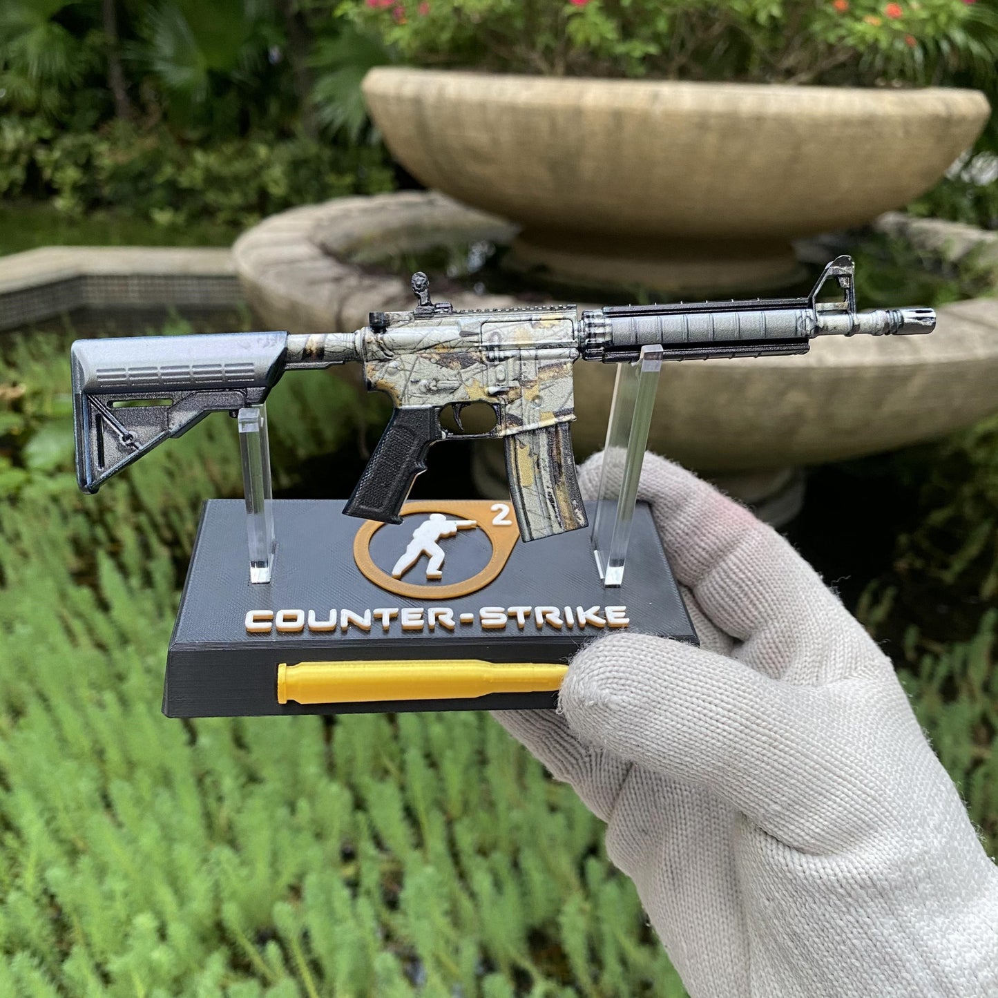 CS M4A4 Modern Hunter Mini Metal Replica For Collection