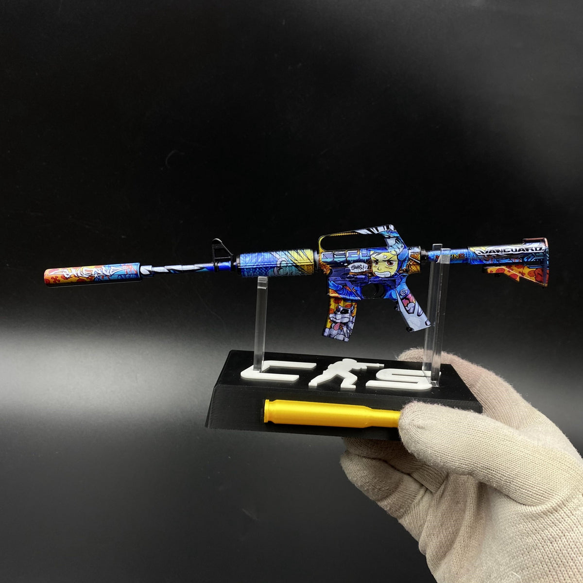 CSGO M4A1-S Player Two Metal Tiny Gun