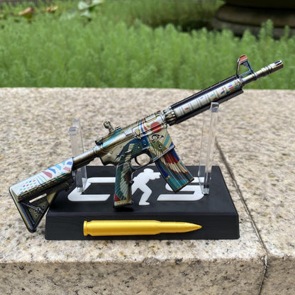 Metal Tiny CS Eye of Horus Gun Miniature For Collection