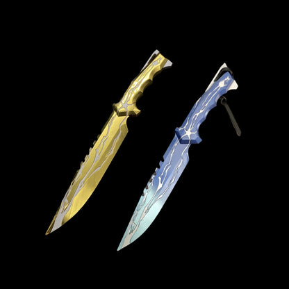 Smite Knife Metal Melee Weapon Game Props
