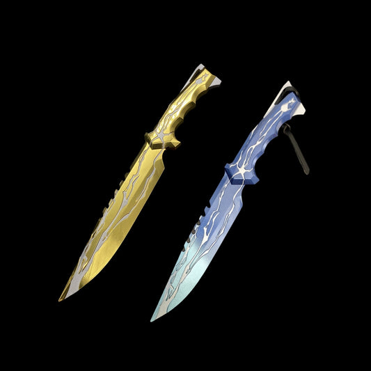 Smite Knife Metal Melee Weapon Game Props