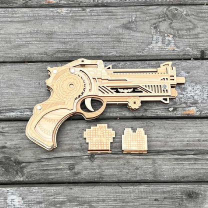 Hunting Gun 3D Rubber Band Gun Model Kit