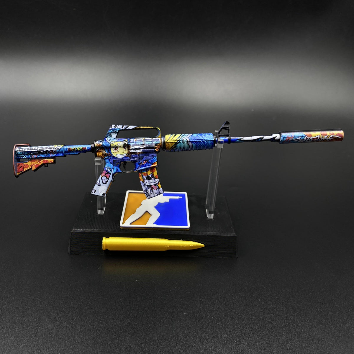 CSGO M4A1-S Player Two Metal Tiny Gun
