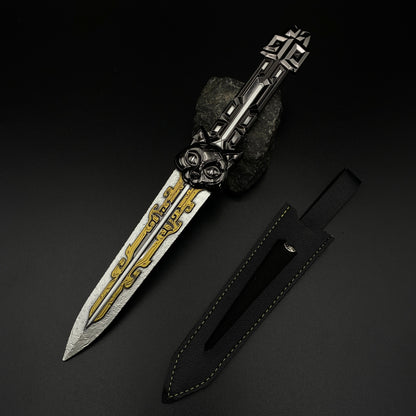 Delta Force Hackclaw Alloy Dagger Replica Game Prop Collectible