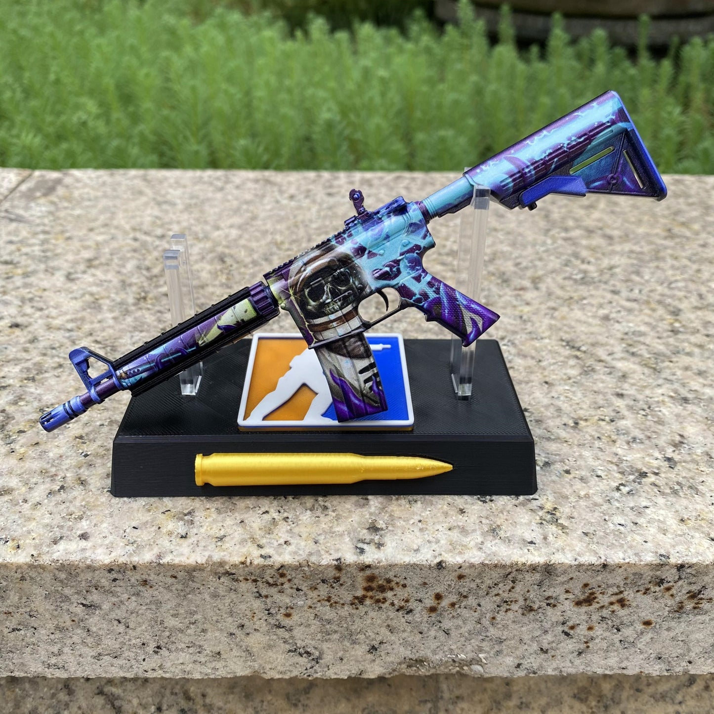 M4A4 Desolate Space Mini Metal Replica For Collection