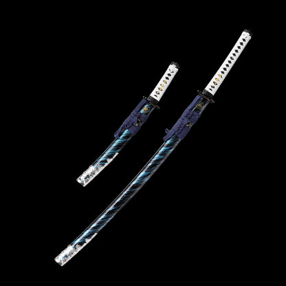 T10 Ghost Wolf Lord Jin Sakai Katana Tanto 2 in 1 Set