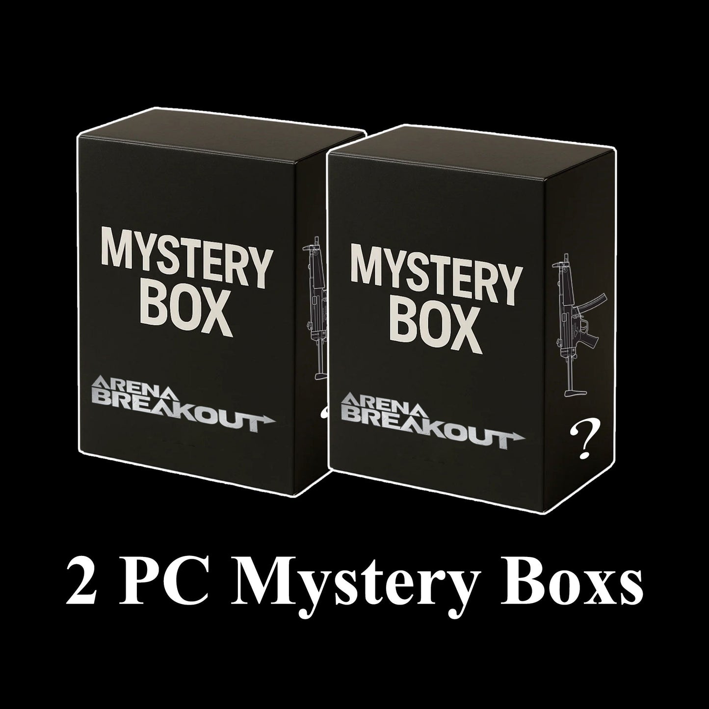 Arena Breakout Mystery Box Metal Tiny Gun Miniature