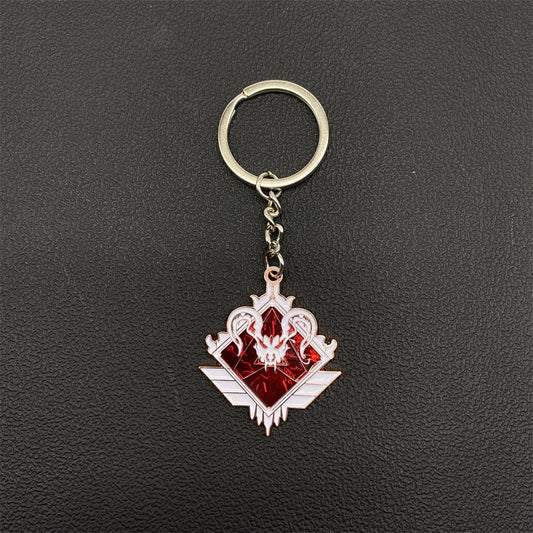 Predator Badge Keychain Predator Rank Insignia Pendant