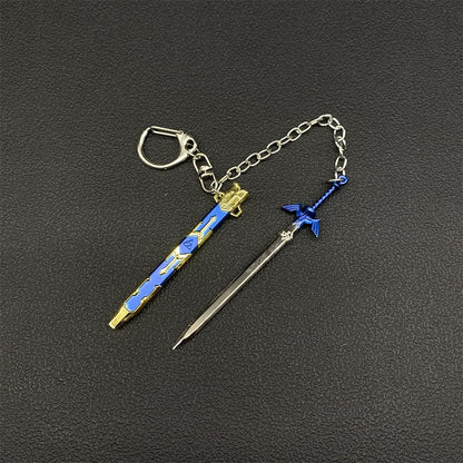 Switch Hot Game Tear of Kingdom Weapon Keychain Pendants