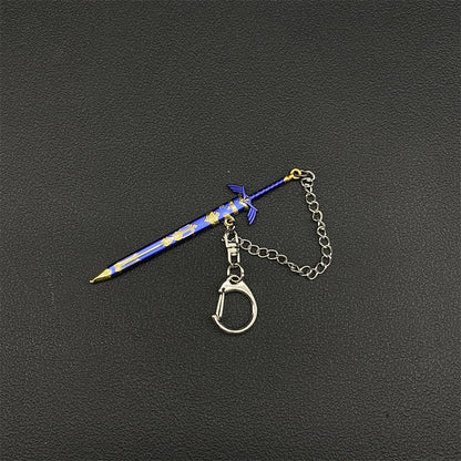 Switch Hot Game Tear of Kingdom Weapon Keychain Pendants