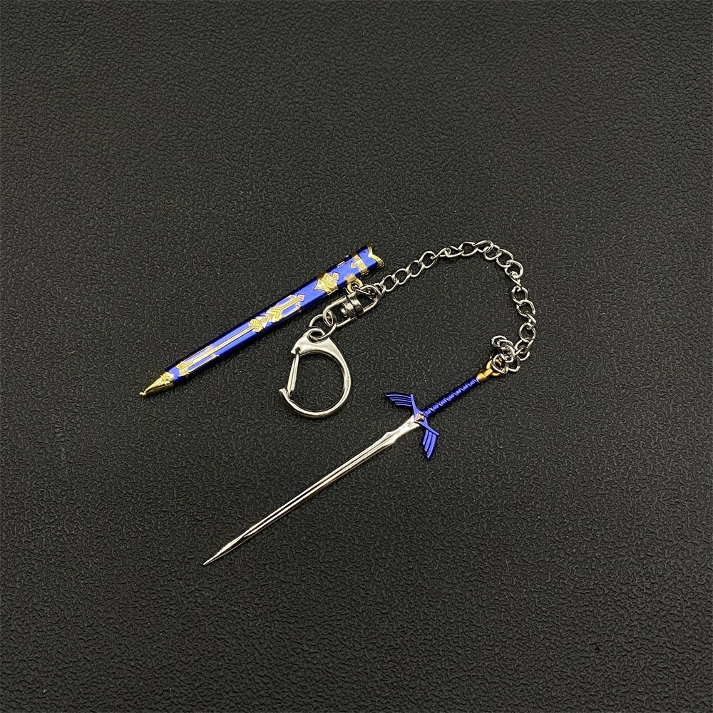 Switch Hot Game Tear of Kingdom Weapon Keychain Pendants