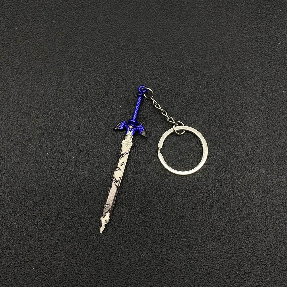 Switch Hot Game Tear of Kingdom Weapon Keychain Pendants