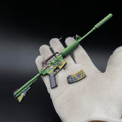 CS M4A1‑S Emphorosaur-S Metal Tiny Gun Replica for Collectible