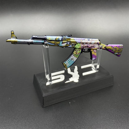 CSGO AK47 B the Monster Metal Tiny Gun Miniature For Display