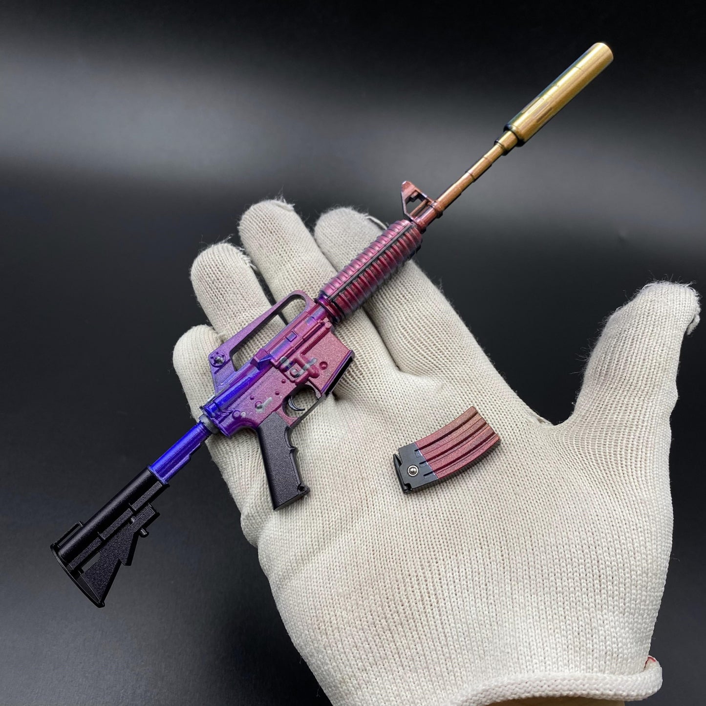 CS M4A1‑S Fade Tiny Gun Replica for Collectible
