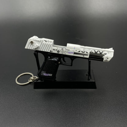 Desert Eagle Printstream mini Metal replica from Fracture Case CS2 game For Collectible