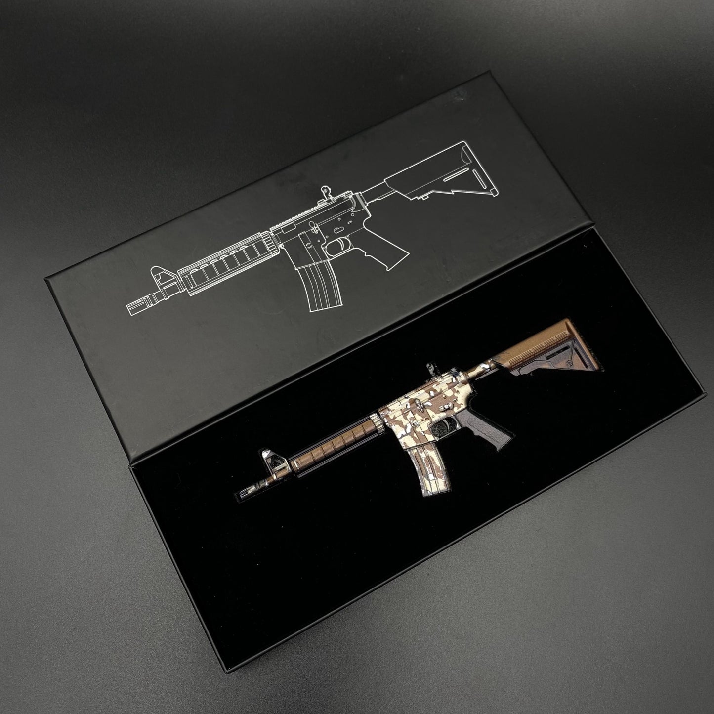 CS M4A4 Desert Storm Mini Metal Replica For Collection