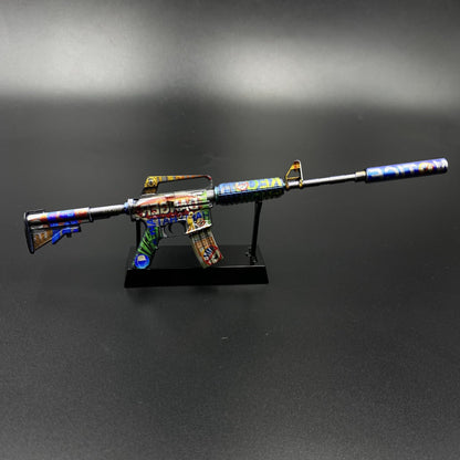Imminent Danger M4A1-S Metal Gun Miniature For Collection