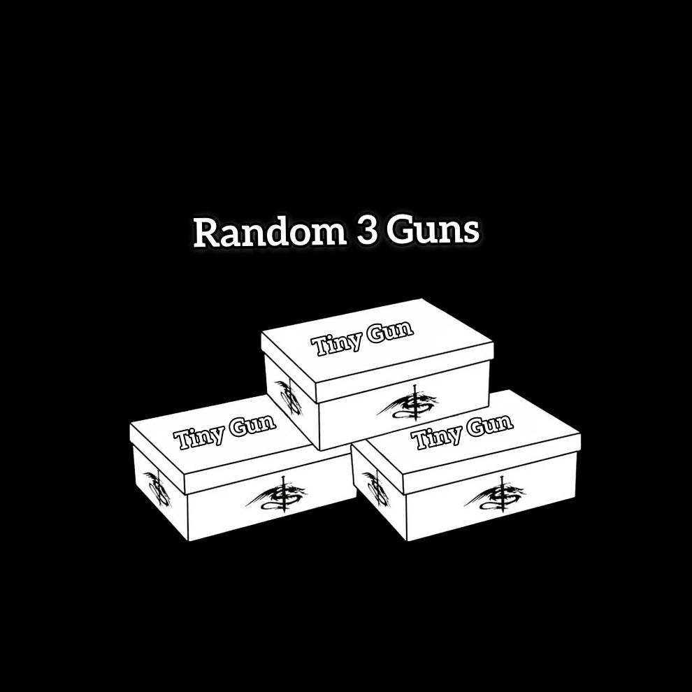 Tiny Gun Metal Replica Random Mystery Box