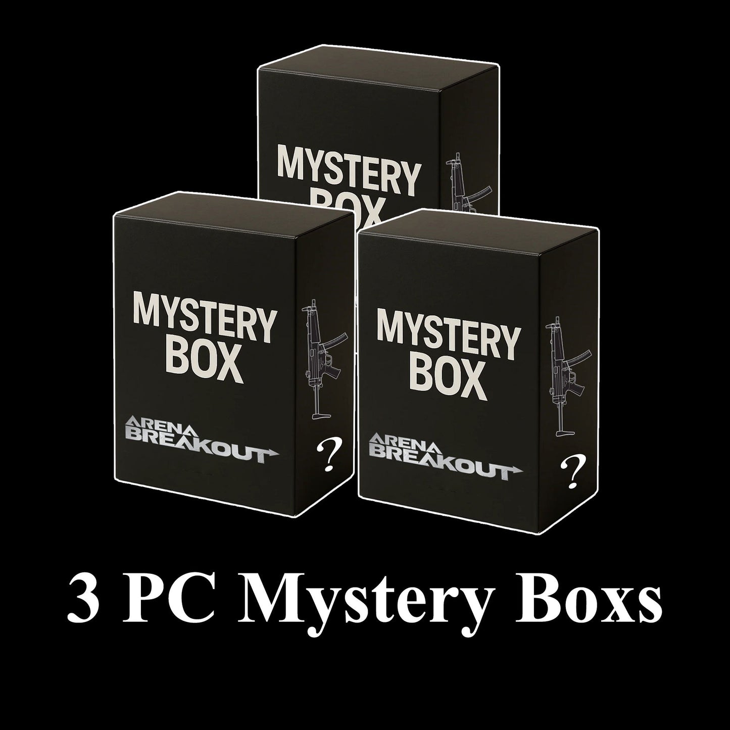 Arena Breakout Mystery Box Metal Tiny Gun Miniature