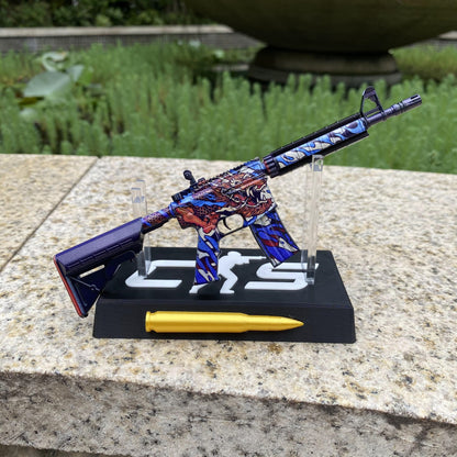 M4A4 Dragon King Mini Metal Replica For Collection