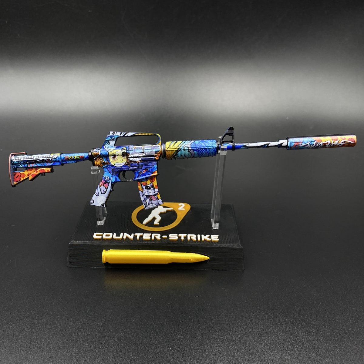 CSGO M4A1-S Player Two Metal Tiny Gun