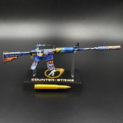 CSGO M4A1-S Player Two Metal Tiny Gun