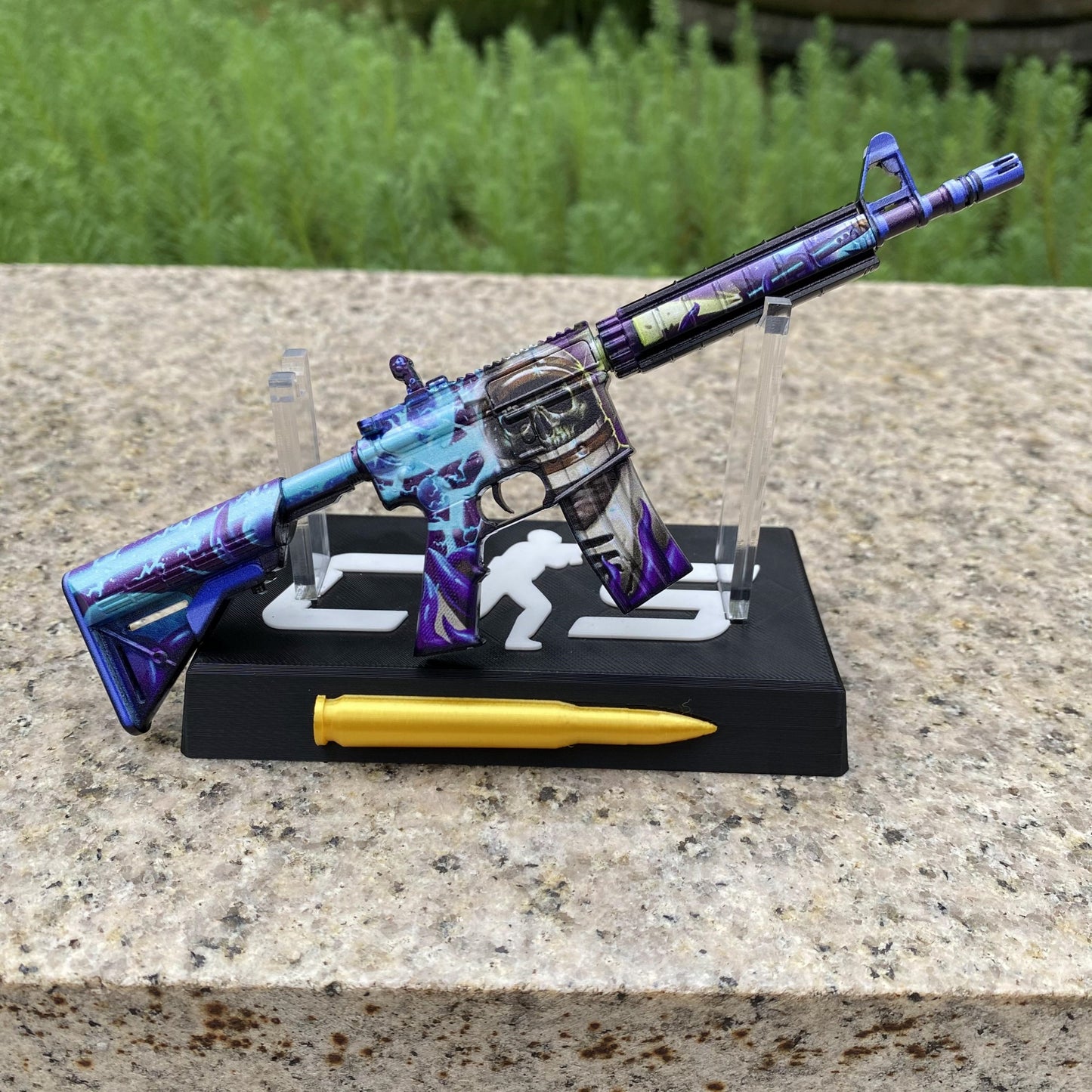 M4A4 Desolate Space Mini Metal Replica For Collection
