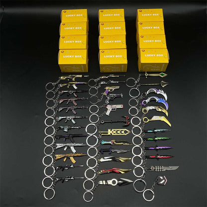 Mystery Prize Val Keychains