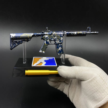 Hot Game Skin CS M4A4 Global Offensive Gun Miniature Collection