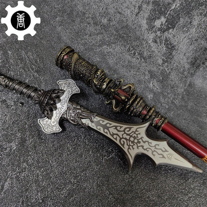 Metal Wukong Ruyi Jingu Bang & Erlang Shen YangIjan Trident