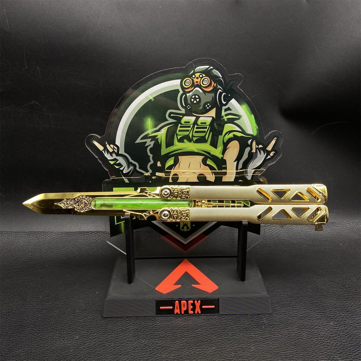Octane Heirloom 3D Printed Stand With Acrylic Plate