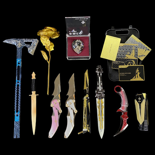 Delta Force Game Knife Metal Props For Collection