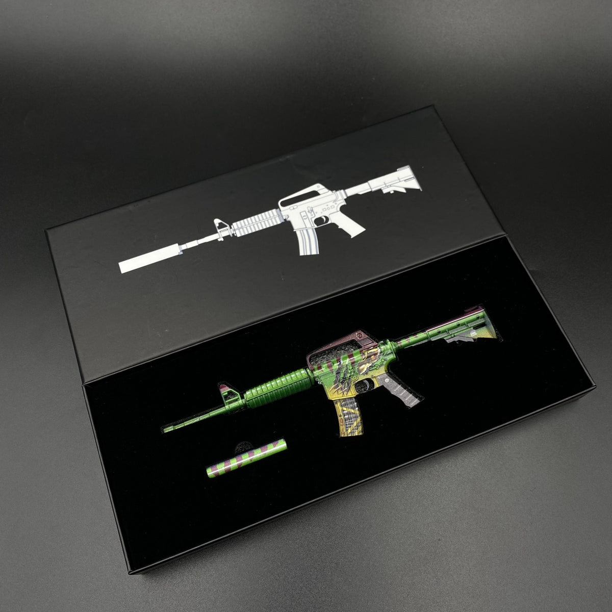 CS M4A1‑S Emphorosaur-S Metal Tiny Gun Replica for Collectible