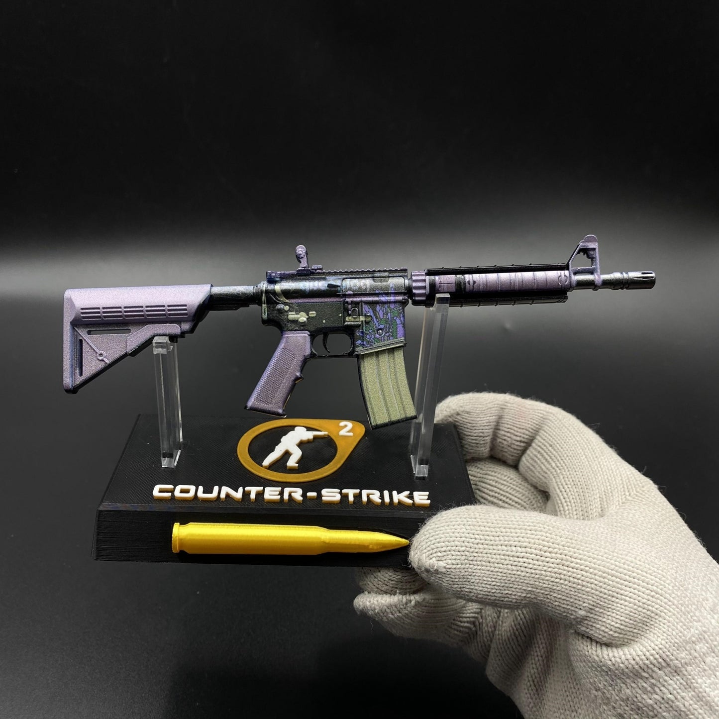 Hot Skin CS M4A4 Polysoup Gun Miniature Collection