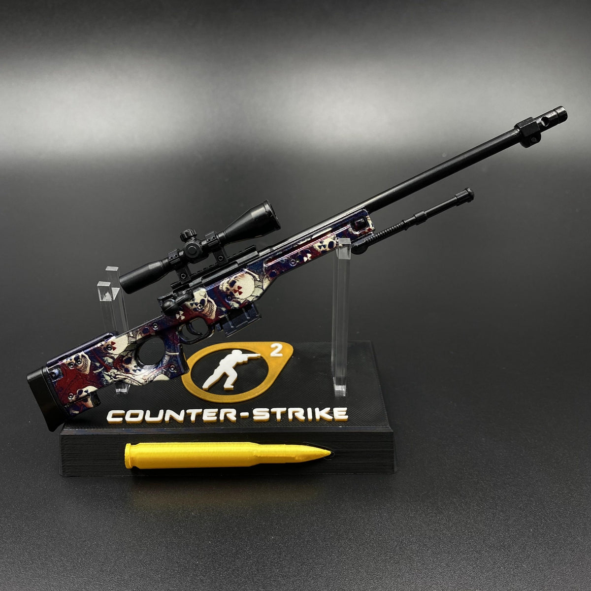 CS Tiny Gun Acheron AWP Metal Miniature For Collection