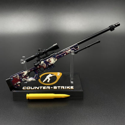 CS Tiny Gun Acheron AWP Metal Miniature For Collection