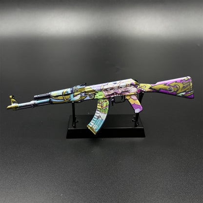 CSGO AK47 B the Monster Metal Tiny Gun Miniature For Display