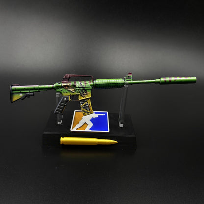 CS M4A1‑S Emphorosaur-S Metal Tiny Gun Replica for Collectible