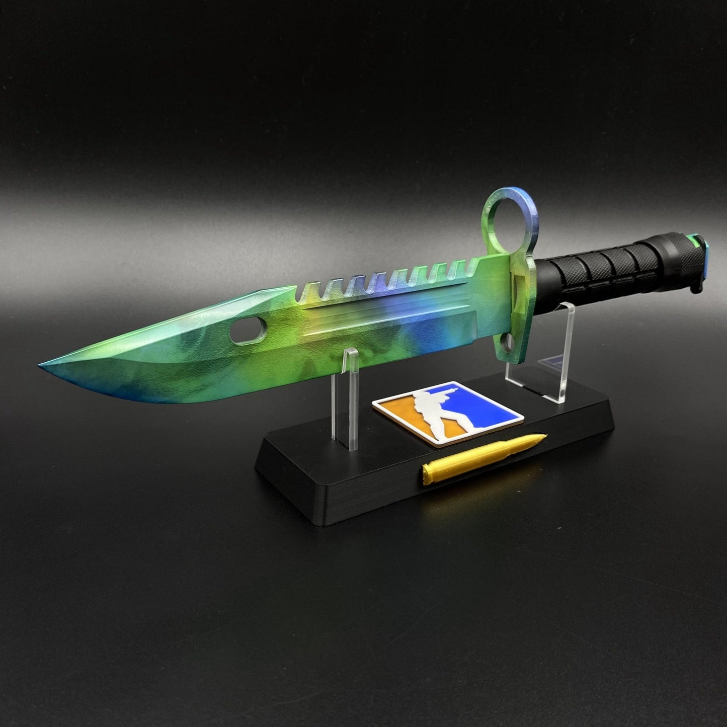 420 Steel Dull Blade Replica Life-Size CS2 Doppler Phase 2 Collectible Model