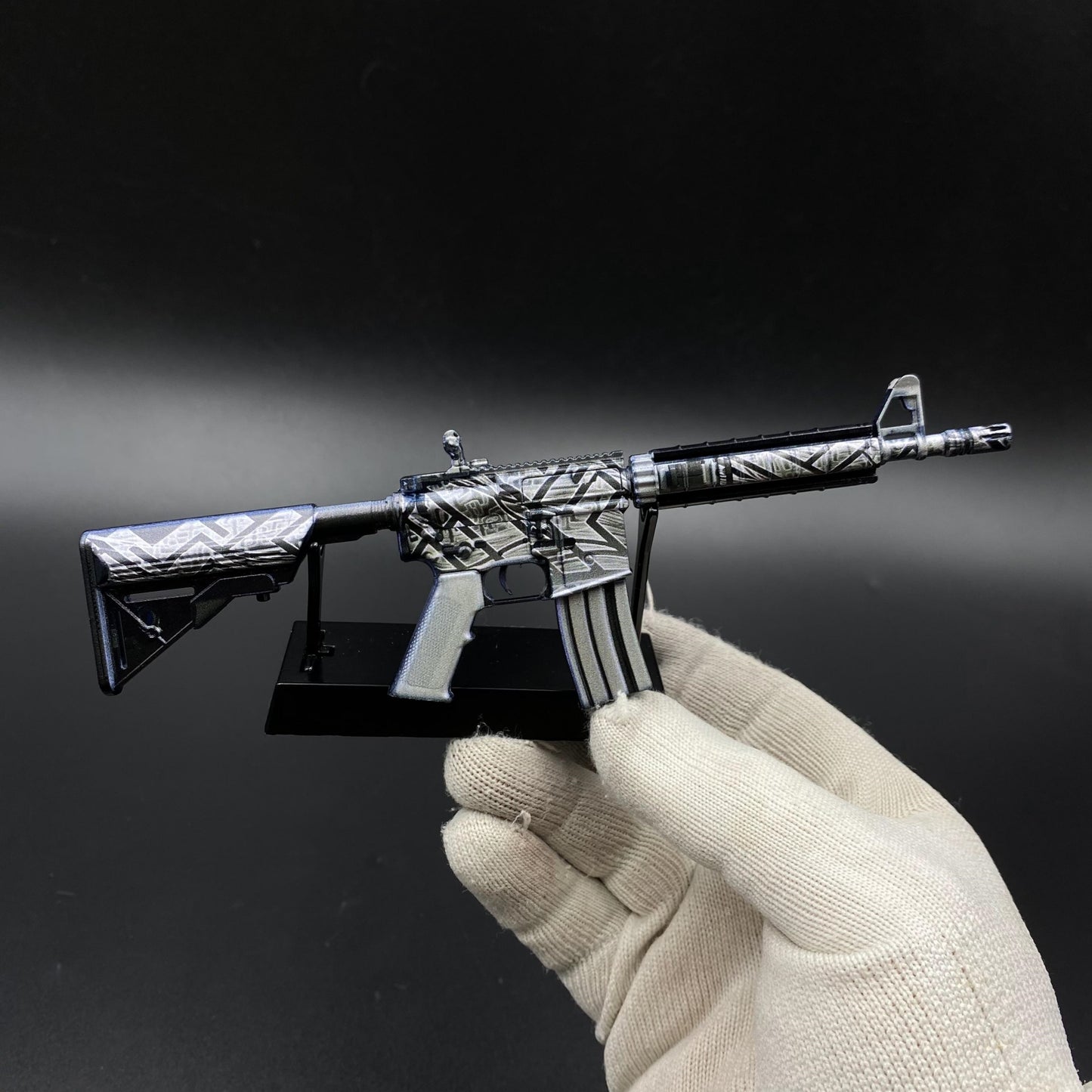 CS M4A4 Aeolian Dark Mini Metal Replica For Collection