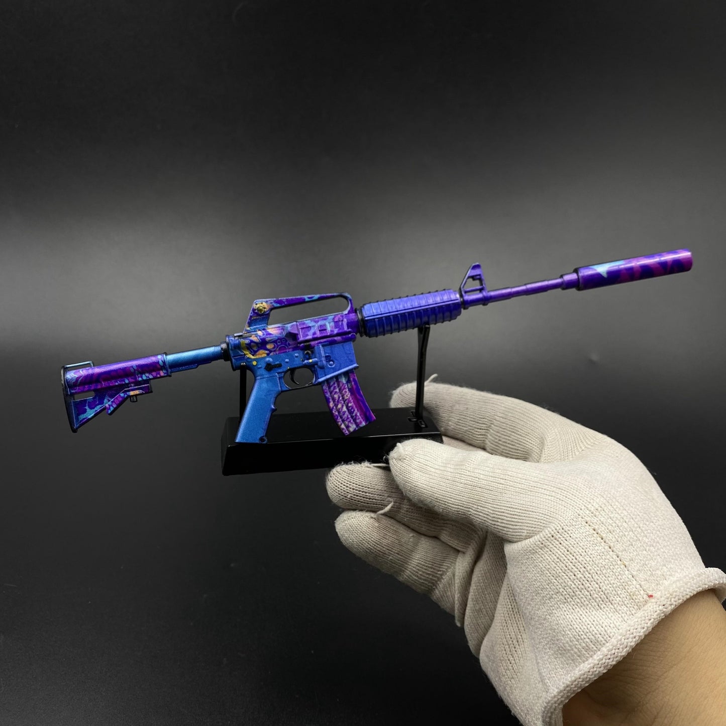 Party Animal M4A1-S Metal Gun Miniature For Collection