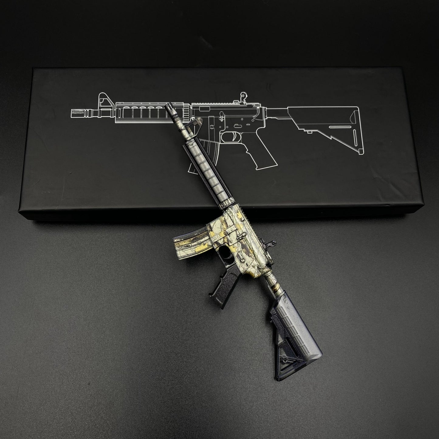 CS M4A4 Modern Hunter Mini Metal Replica For Collection